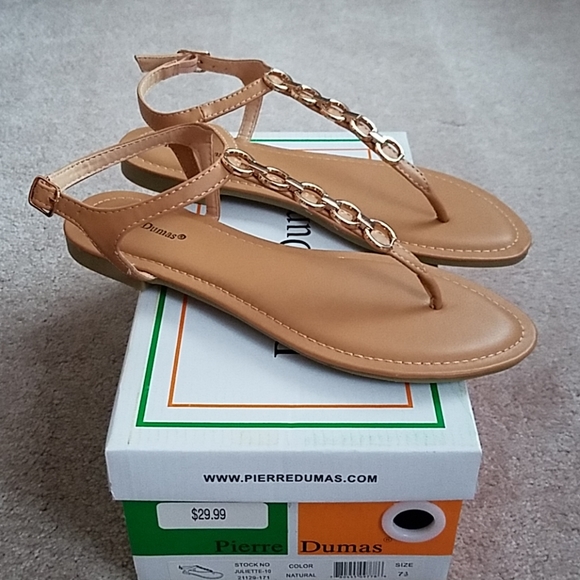 Brand New Pierre Dumas Sandals - Picture 2 of 3